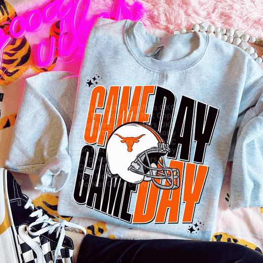 Game Day Longhorns DTF Transfer