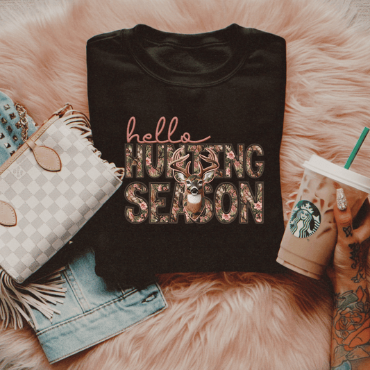 RTS Hello Hunting Season ADULT DTF Transfer