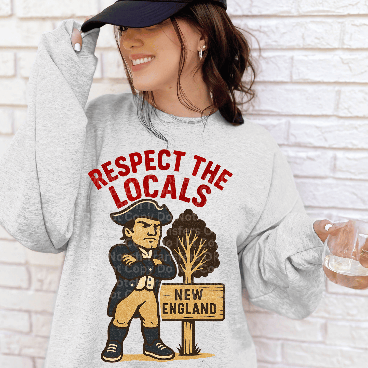 Respect The Locals- New England DTF Transfer