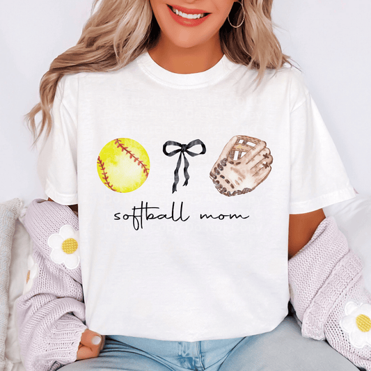 Softball Mom DTF Transfer