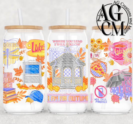 Gilmore I am an Autumn UV DTF 16 oz Cup Wrap *AGCM 0925*