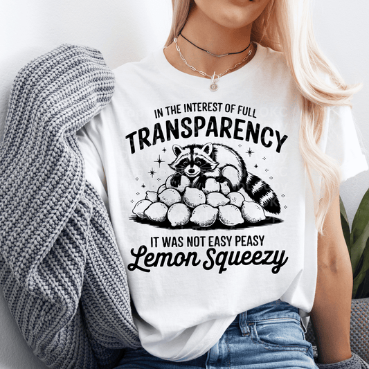 Full Transparency Black DTF Transfer