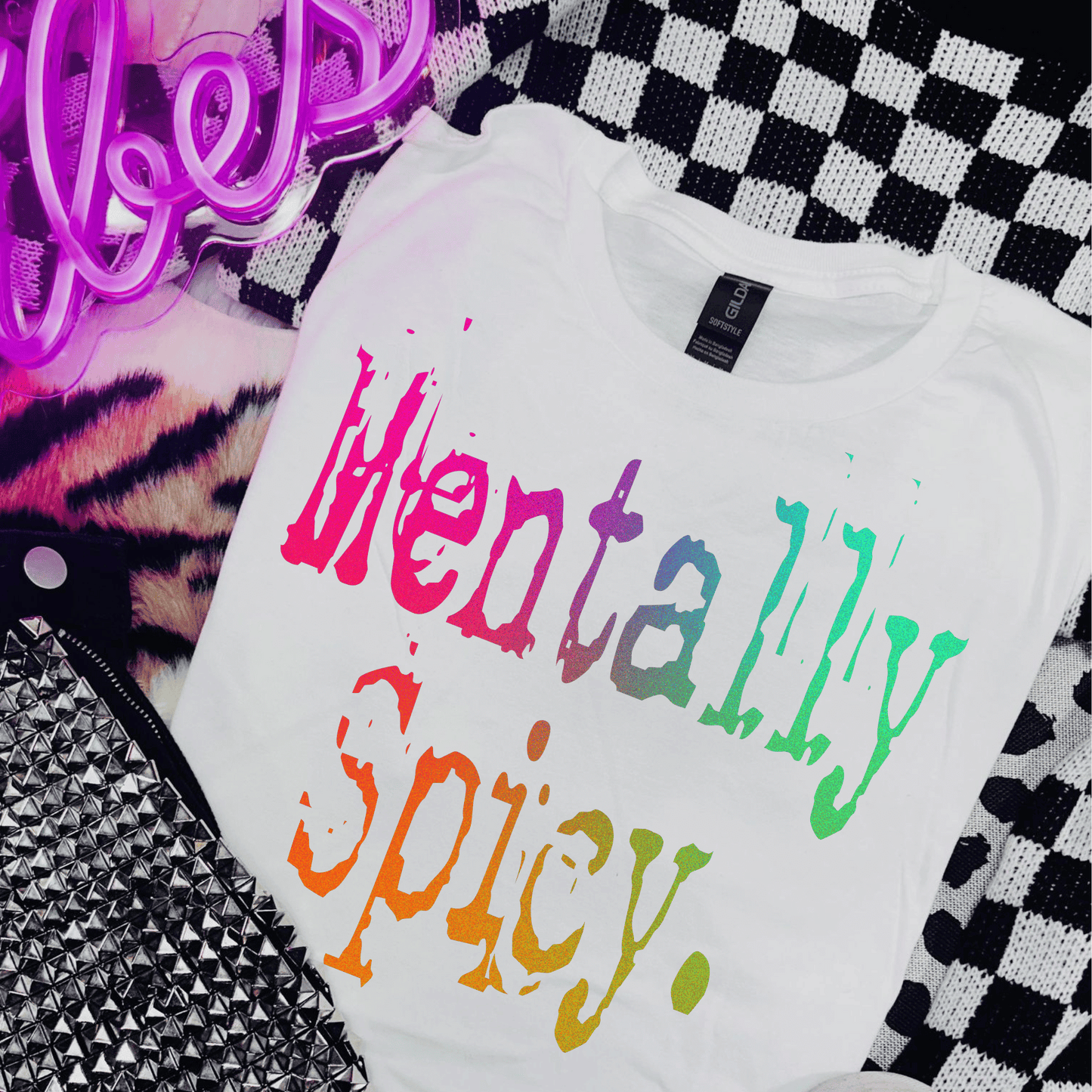 Mentally Spicy. DTF Transfer