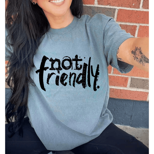 not friendly DTF Transfer