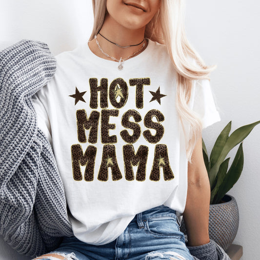Hot Mess Mama DTF Transfer