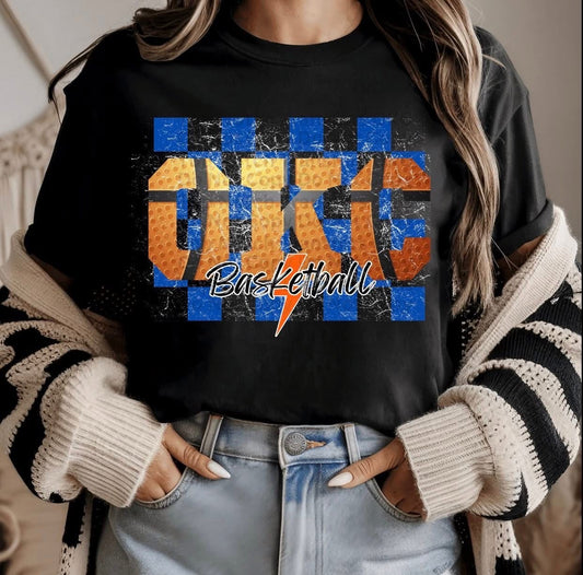 RTS 11in OKC Basketball DTF Transfer
