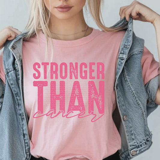 Stronger Than Cancer DTF Transfer