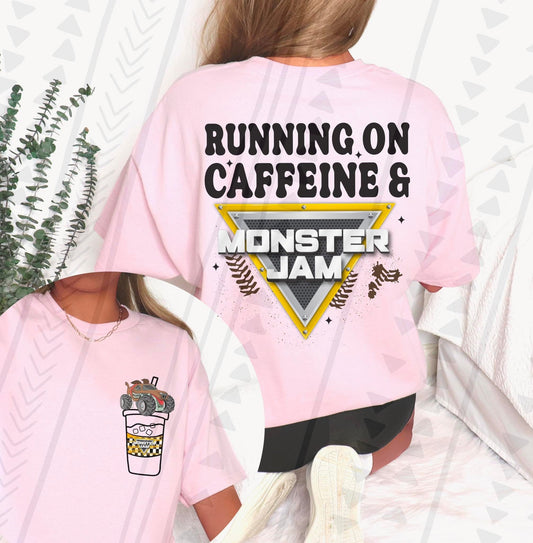 Running on Caffeine & MJ 7 DTF Transfer
