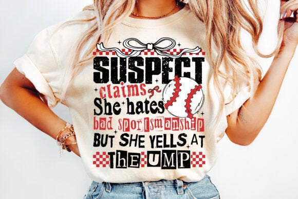 Yells at The Ump- Baseball DTF Transfer