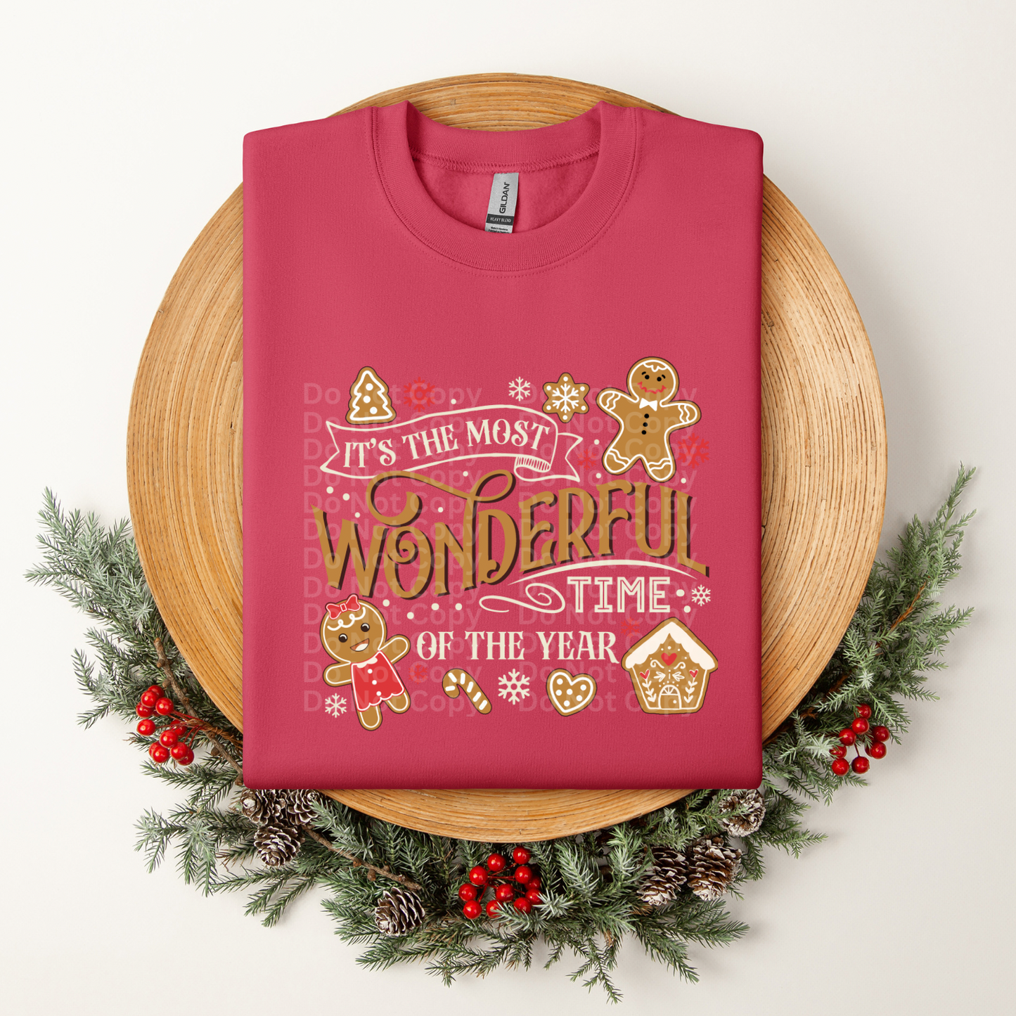 Most wonderful time of the year DTF Transfer