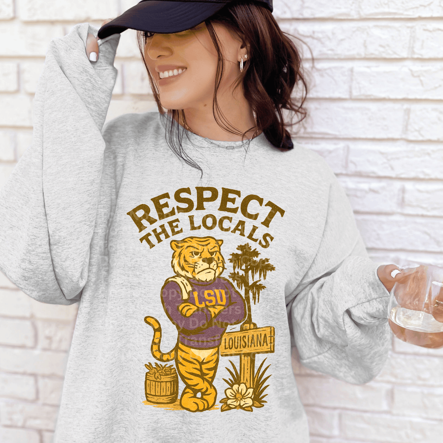 Respect The Locals- Louisiana DTF Transfer