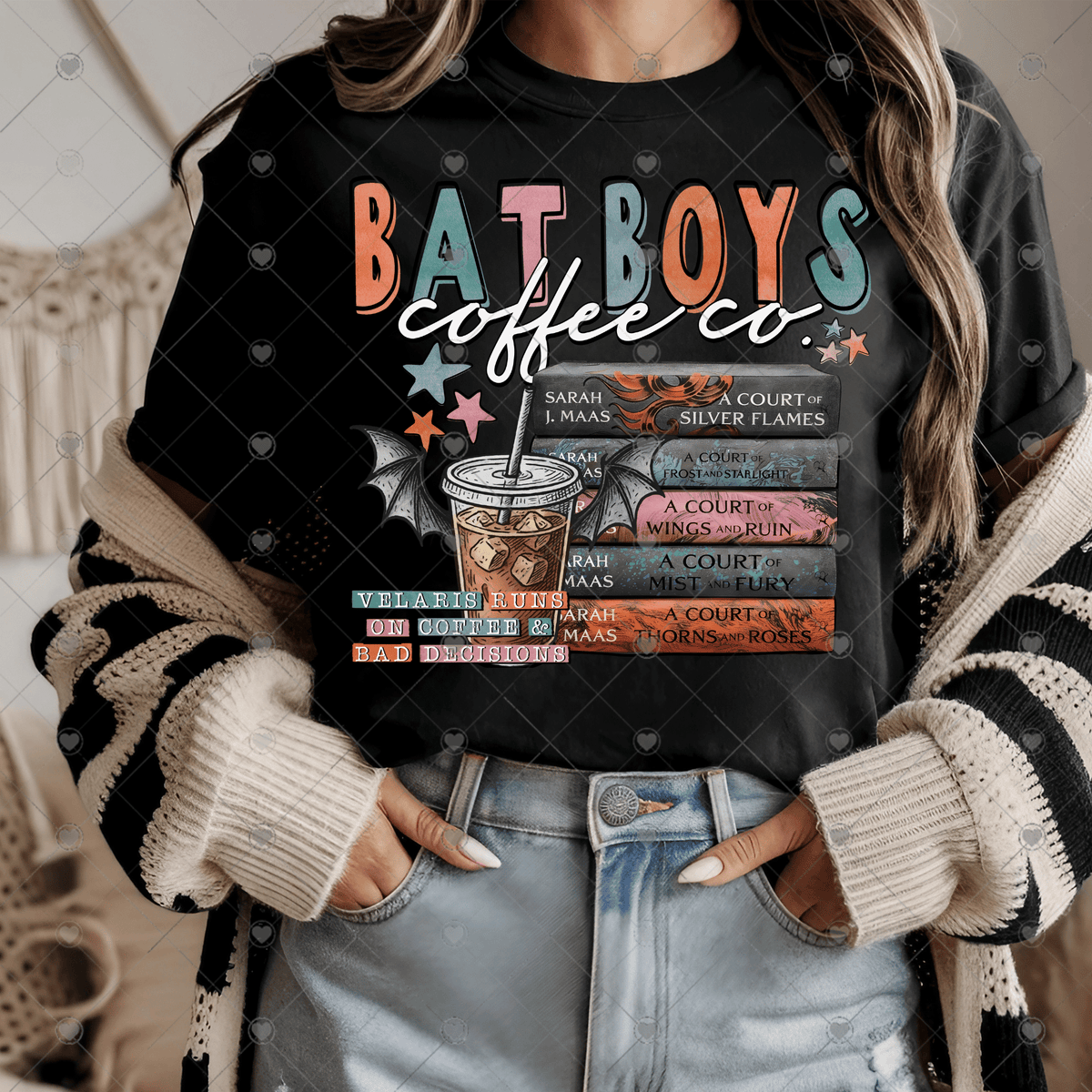 Batboys Coffee Co DTF Transfer