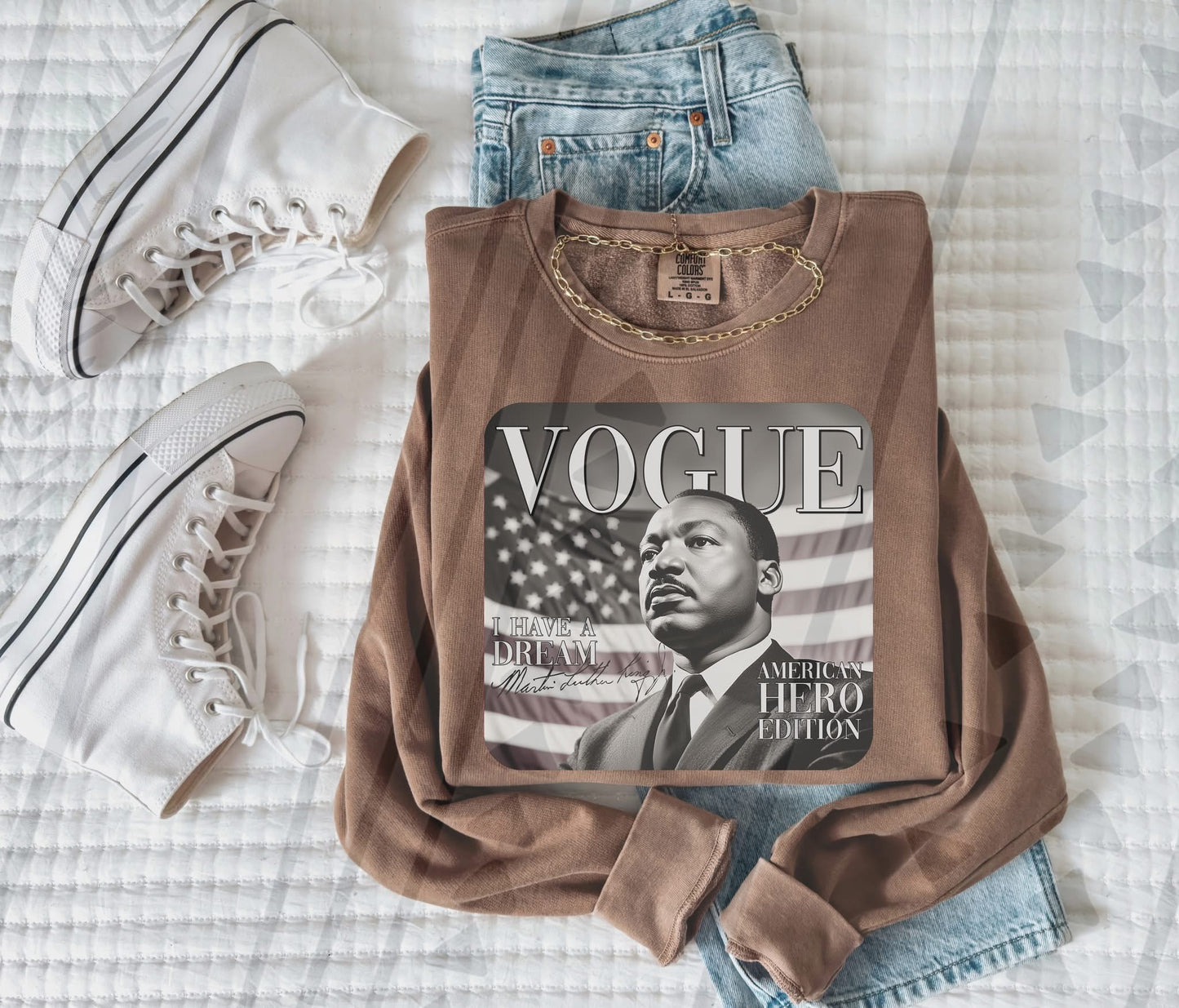 Vogue American Hero Edition DTF Transfer
