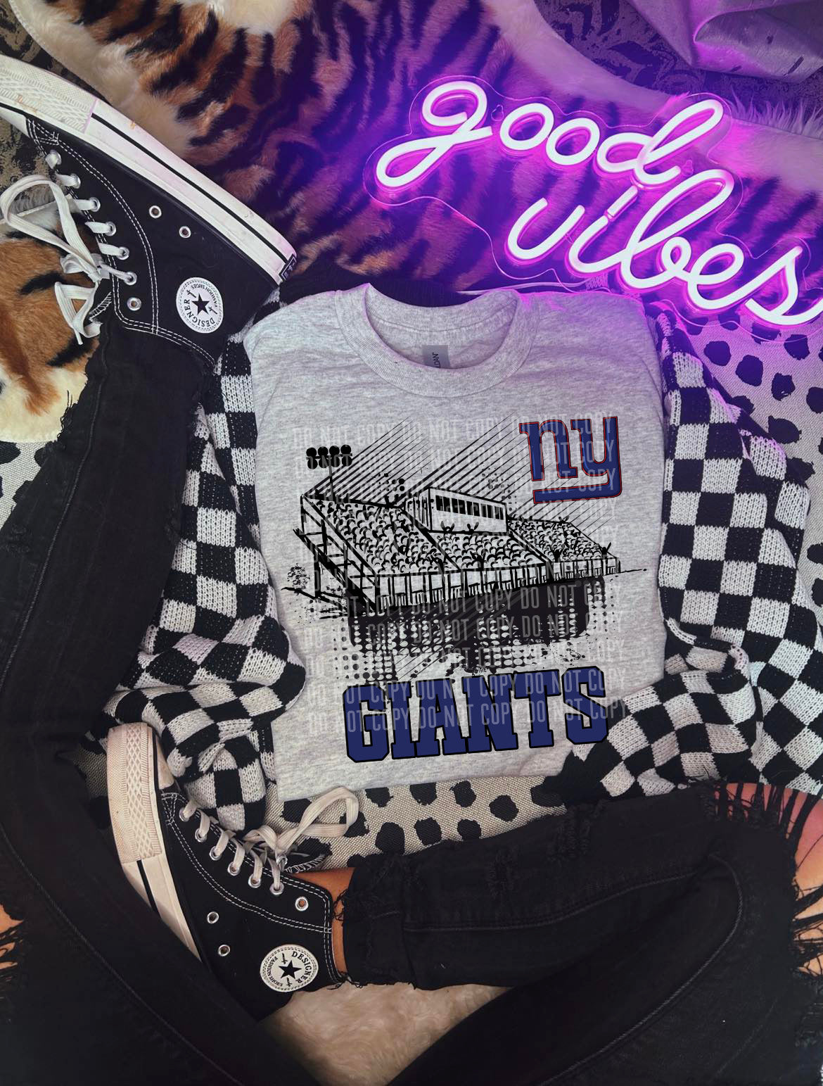 Giants DTF Transfer