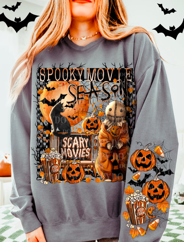 Spooky Movie Season 2*Optional long sleeve design* DTF Transfer