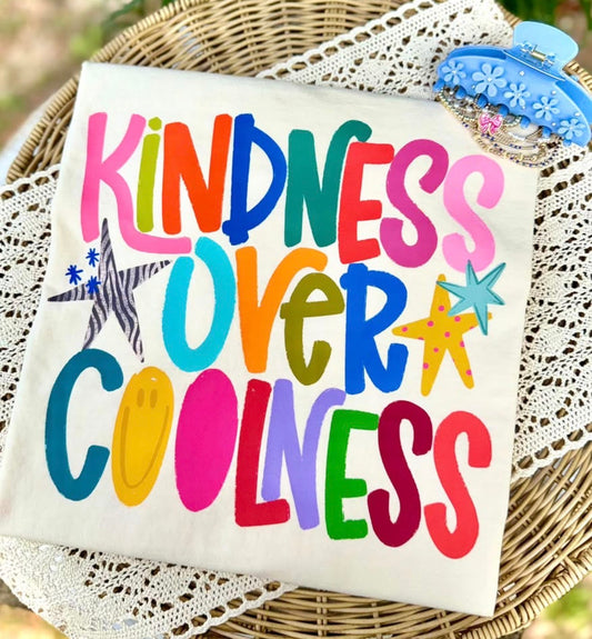 Kindness Over Coolness DTF Transfer