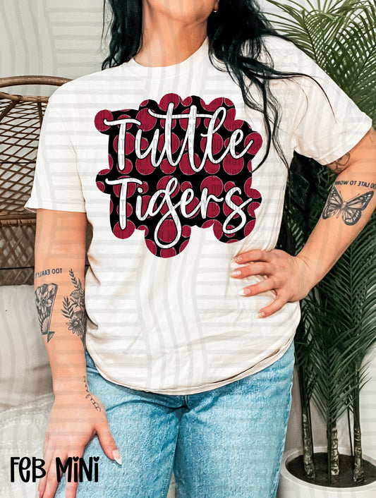 Tuttle Tigers DTF Transfer
