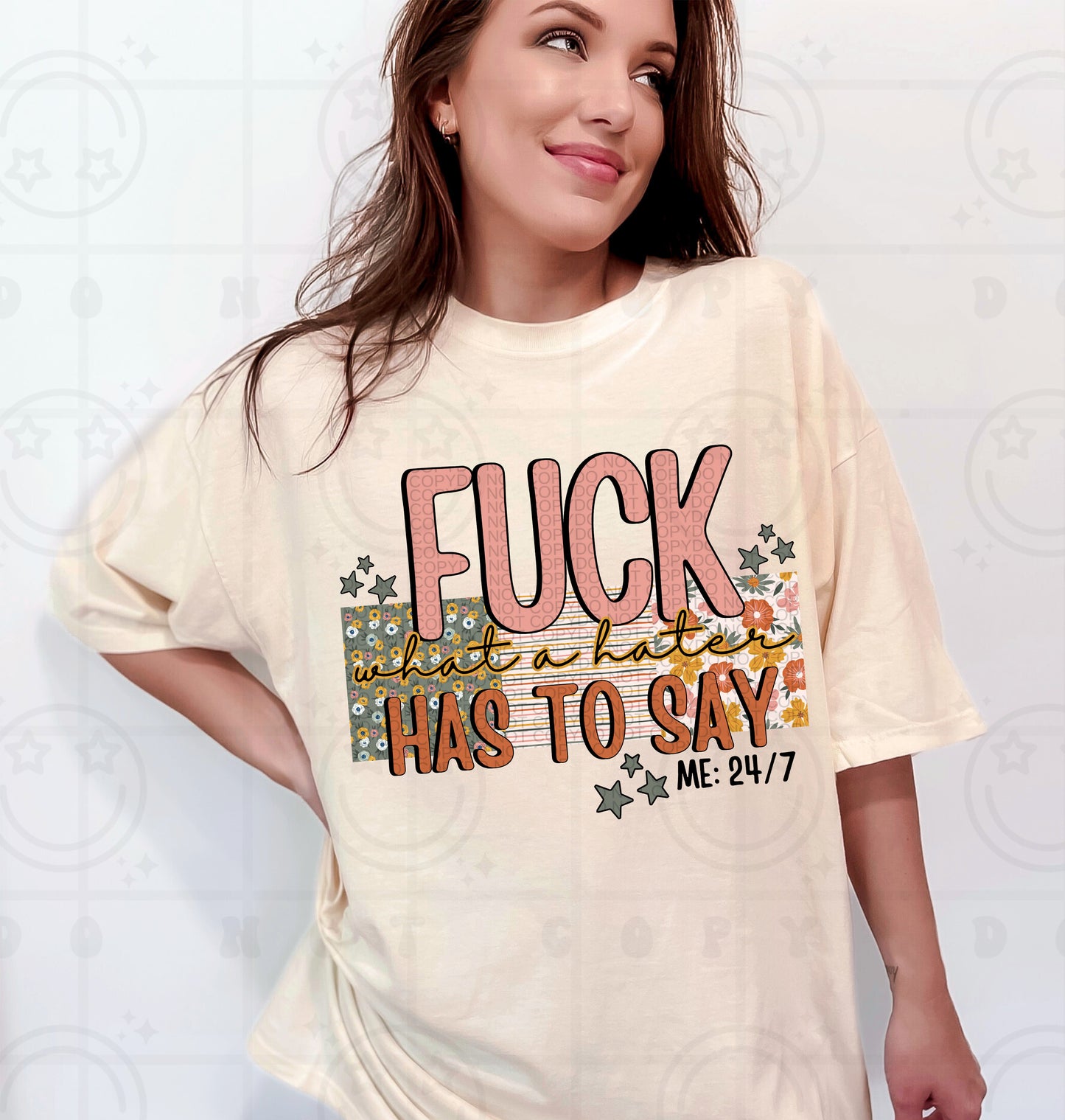 F*ck What The Hater Has To Say DTF Transfer