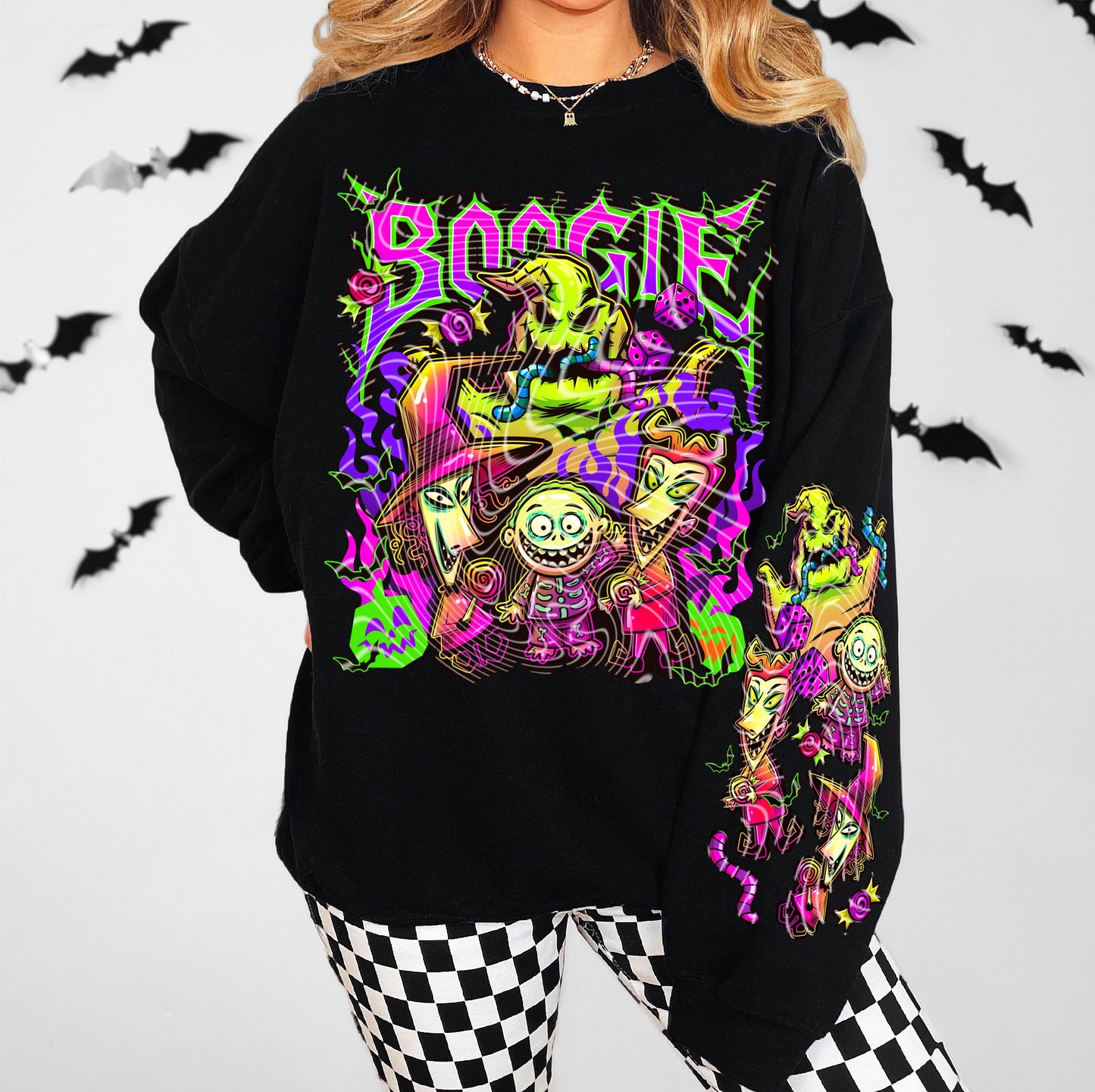 Boogie *Optional long sleeve design* DTF Transfer