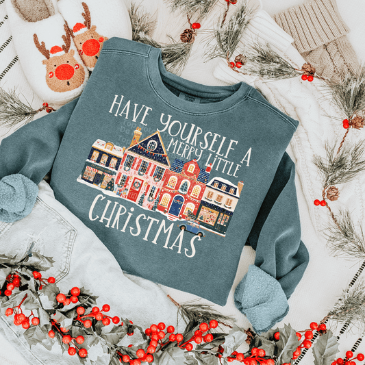 Have Yourself A Merry Little Christmas DTF Transfer