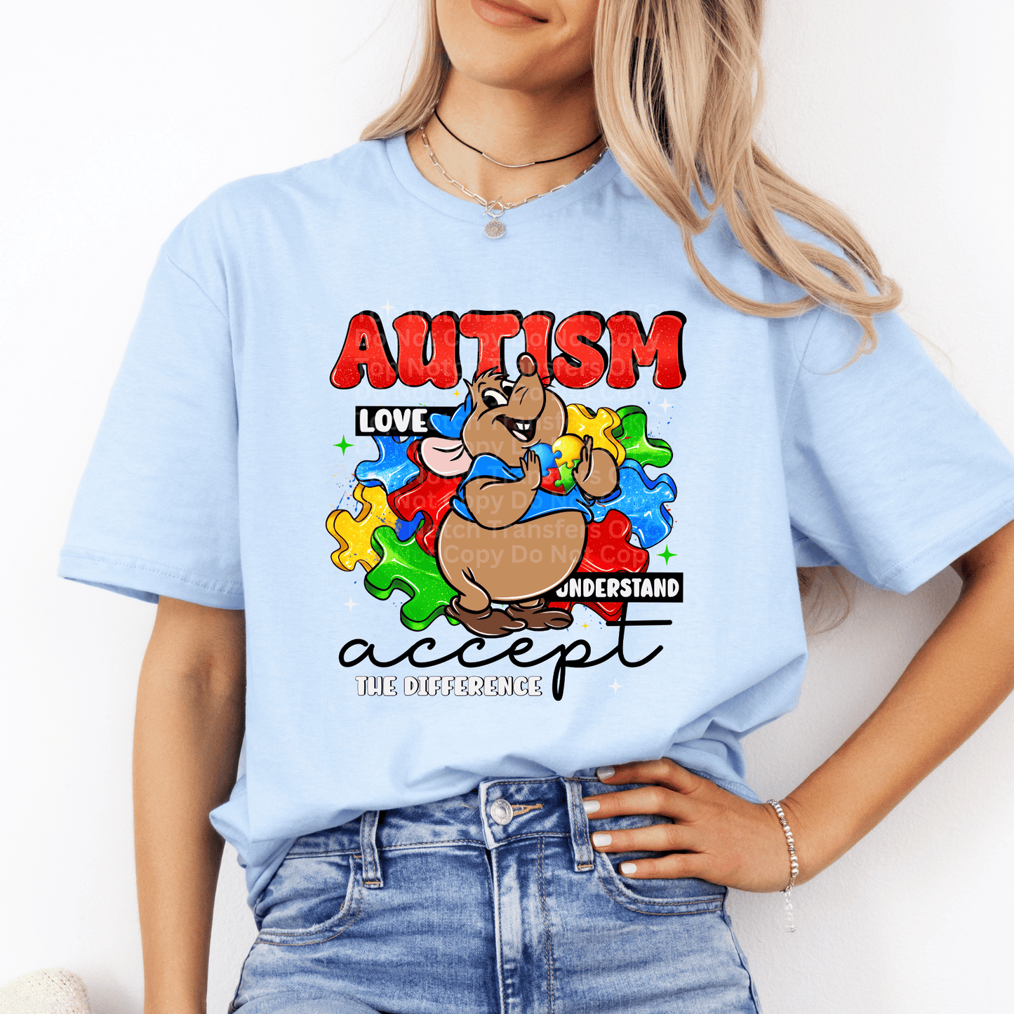 Autism Love Understand Accept DTF Transfer