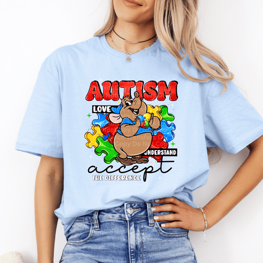 Autism Love Understand Accept DTF Transfer