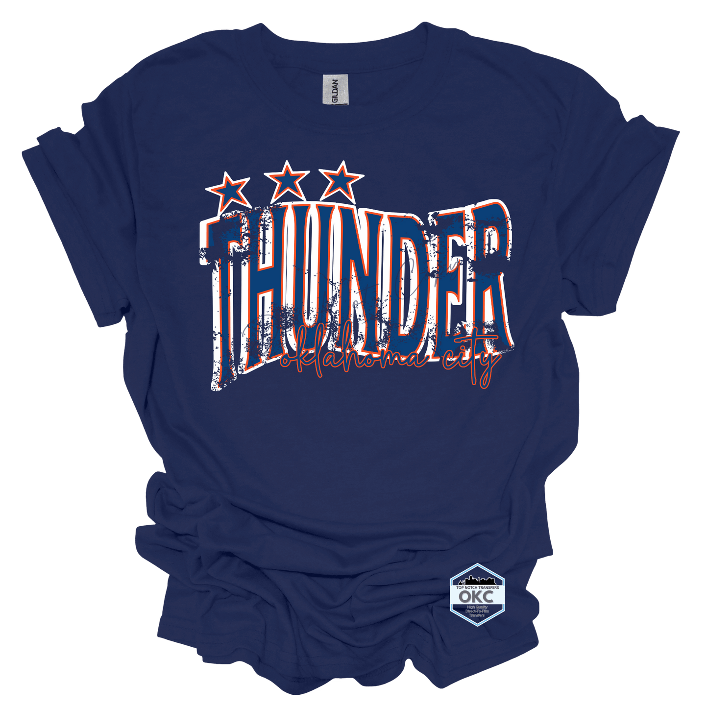 Thunder Distressed T-Shirt