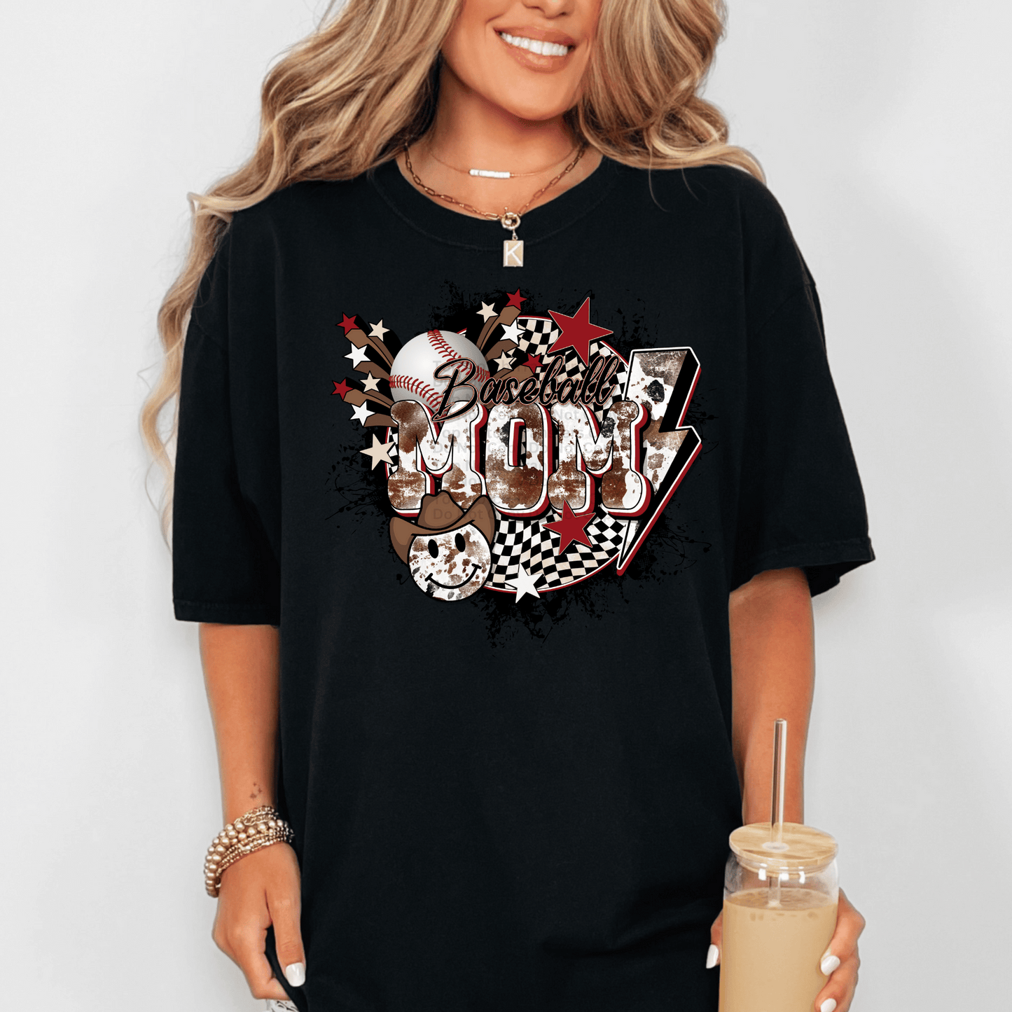 Baseball Mom DTF Transfer