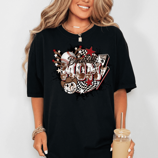 Baseball Mom DTF Transfer