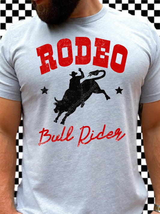 Rodeo Bull Rider DTF Transfer