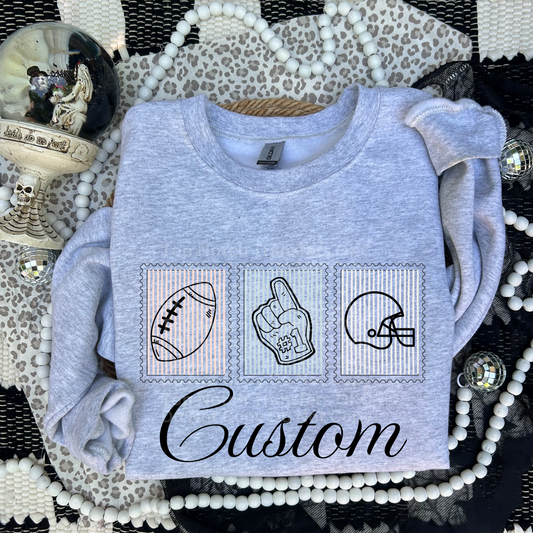 Custom-Preppy Mascot DTF Transfer (*Leave Mascot in Checkout Notes.)
