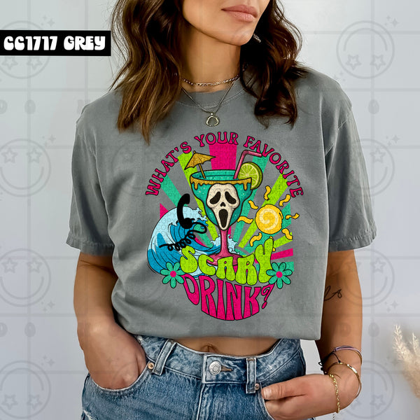What’s Your Favorite Scary Drink? DTF Transfer