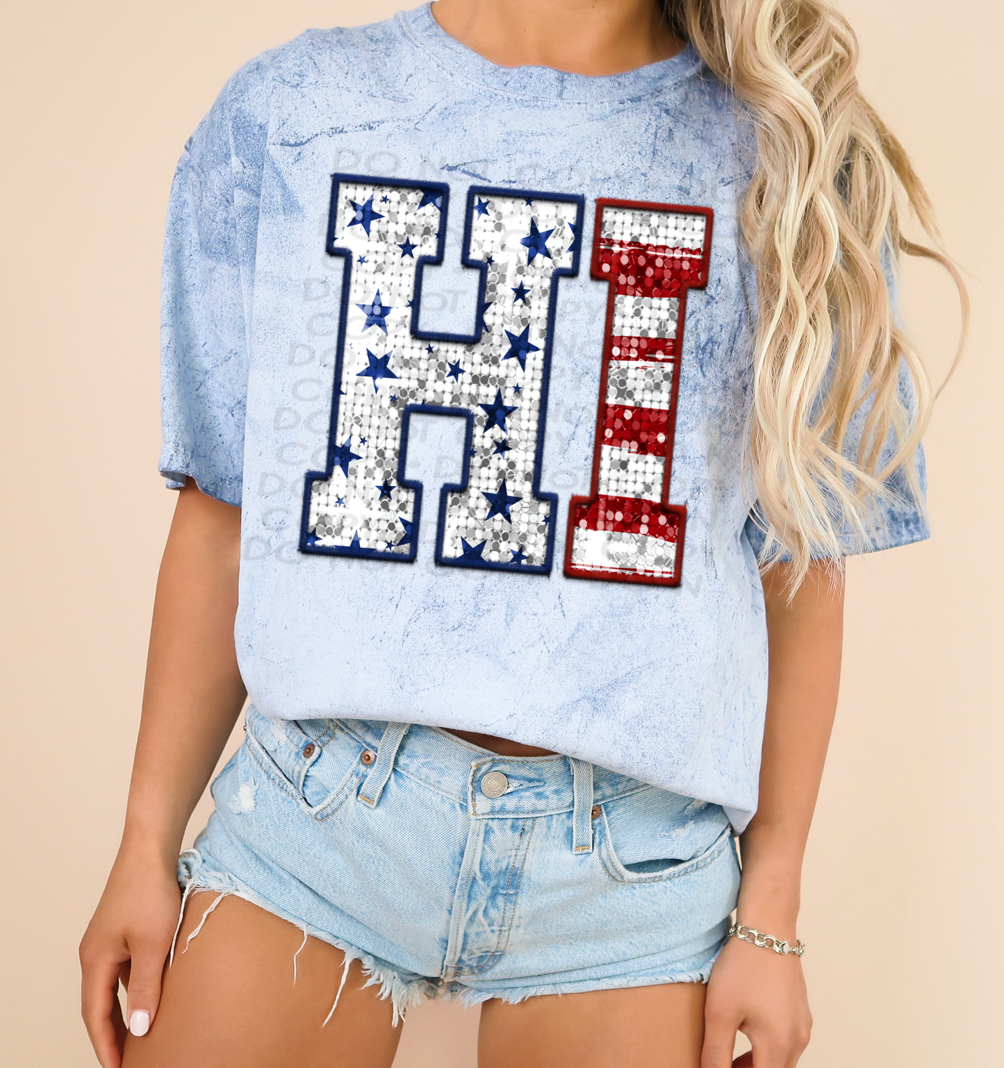 Hawaii - Patriotic States DTF Transfer