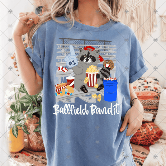 Ballfield Bandit DTF Transfer