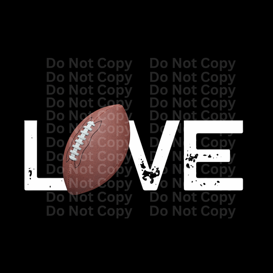Love Football DTF Transfer