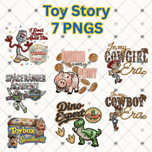 Toy Bundle 7 PNGs 300 DPI
