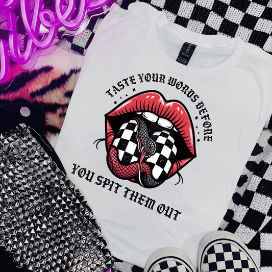 Taste your words DTF Transfer