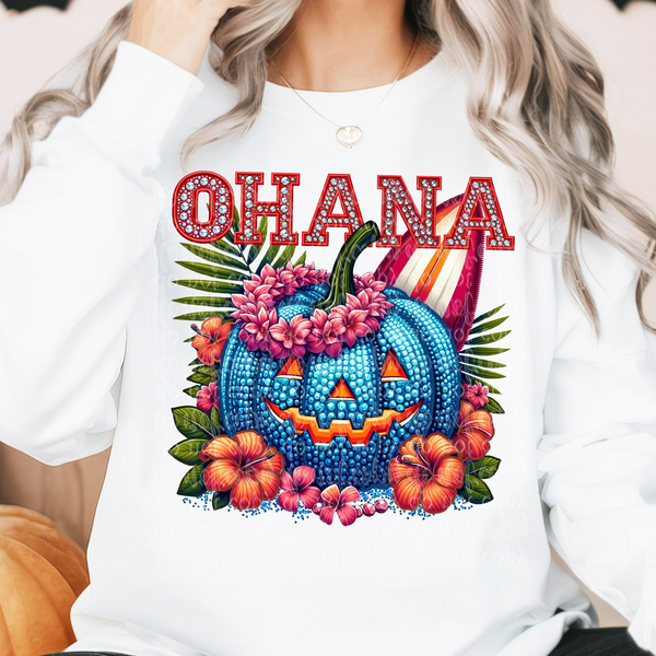 Ohana Fairytale Pumpkin DTF Transfer