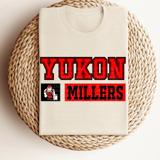 Yukon Millers 2 DTF Transfer