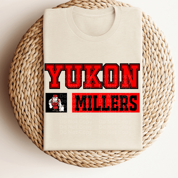 Yukon Millers 2 DTF Transfer