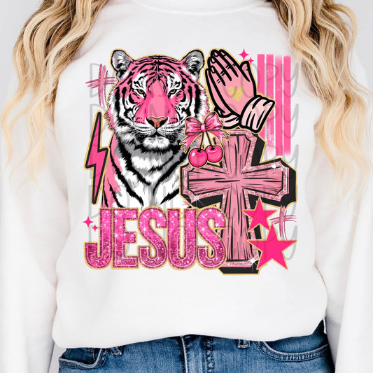 Jesus DTF Transfer