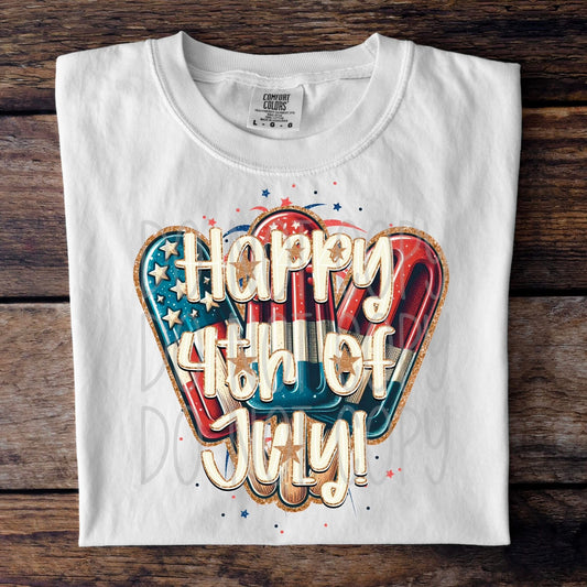 Happy 4th Of July DTF Transfer