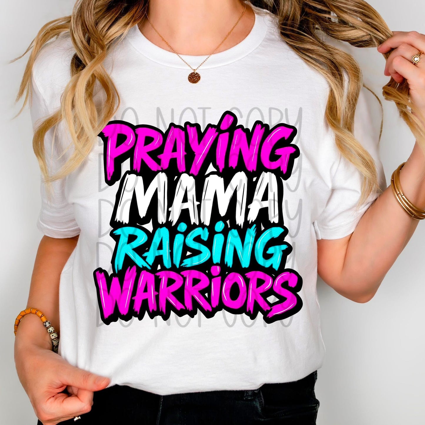 Praying Mama DTF Transfer