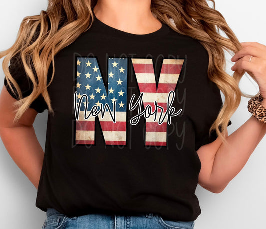New York  DTF Transfer