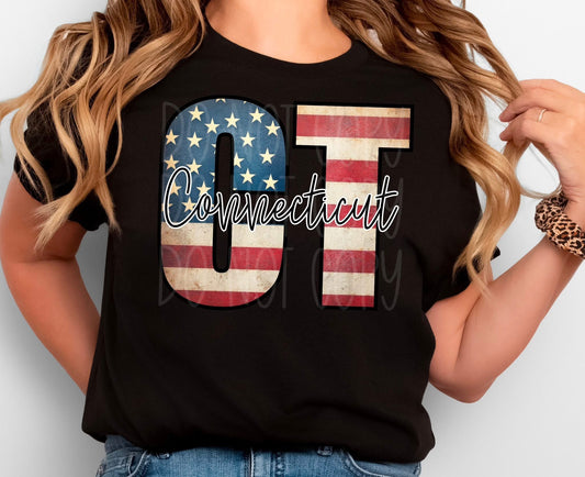 Connecticut  DTF Transfer