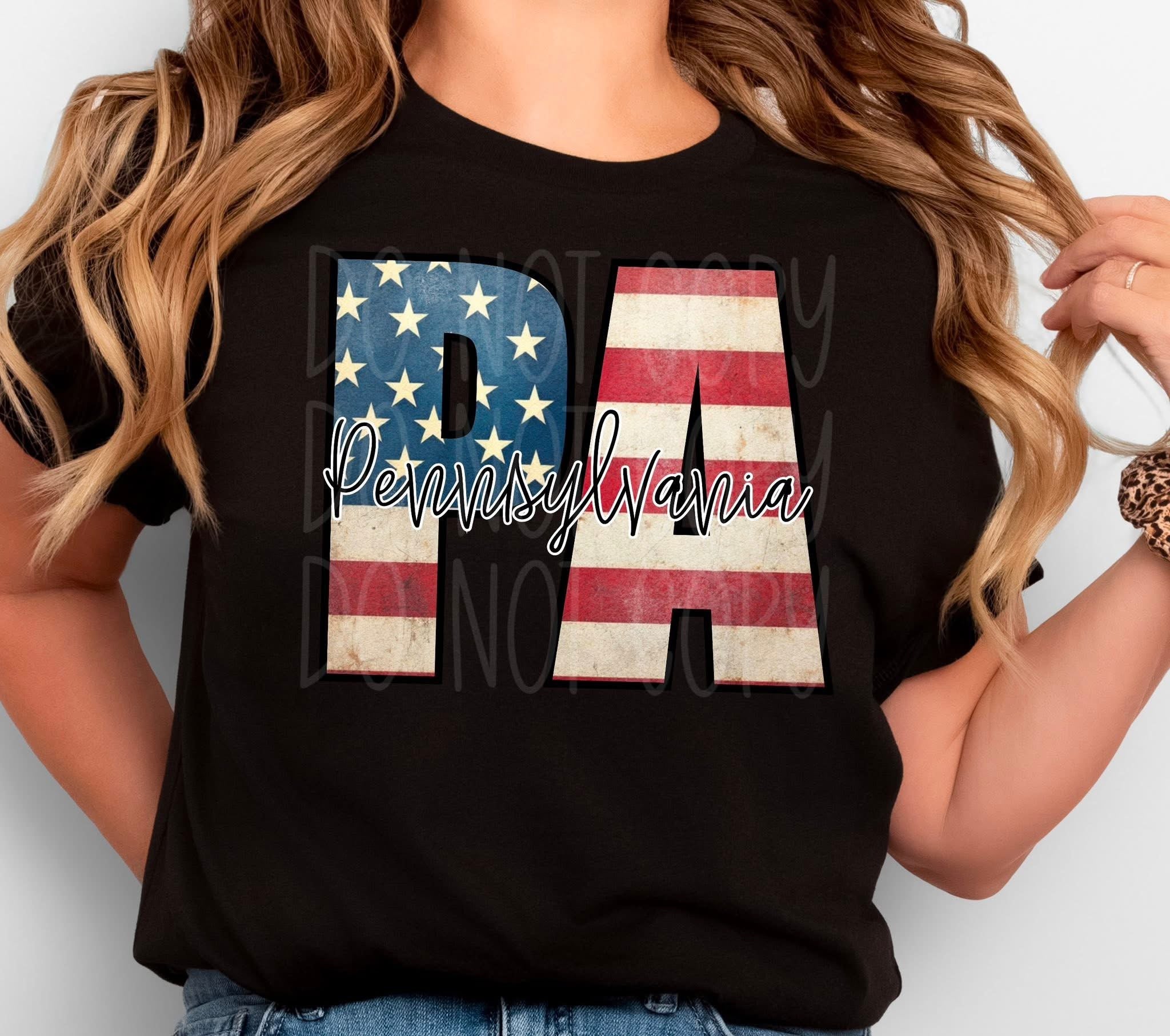 Transfer Pa Pennsylvania DTF Transfer – Top Notch Transfers OKC