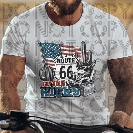 Get Your Kicks DTF Transfer