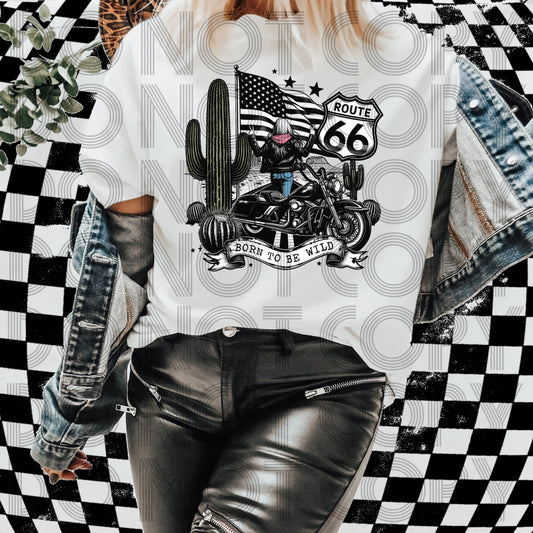 Born To Be Wild 2 DTF Transfer