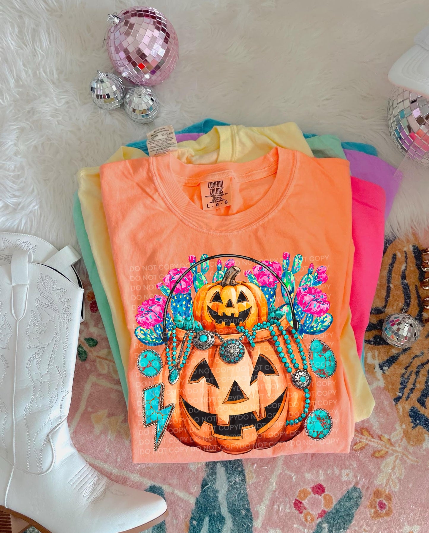 Western Pumpkins - DTF Transfer