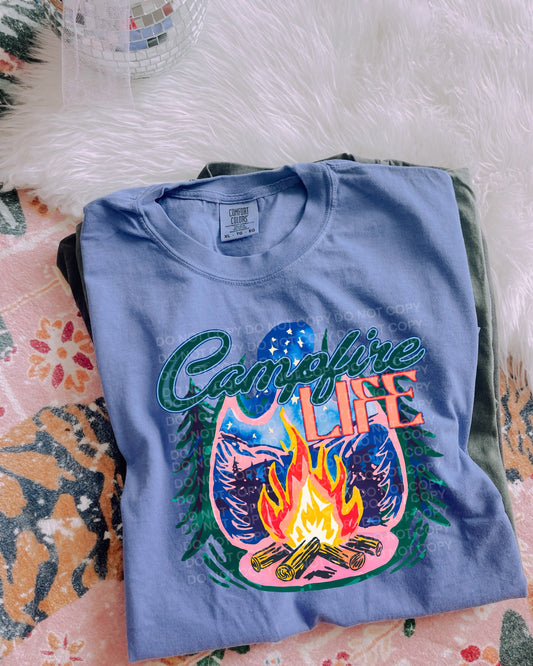 Campfire Life - DTF Transfer